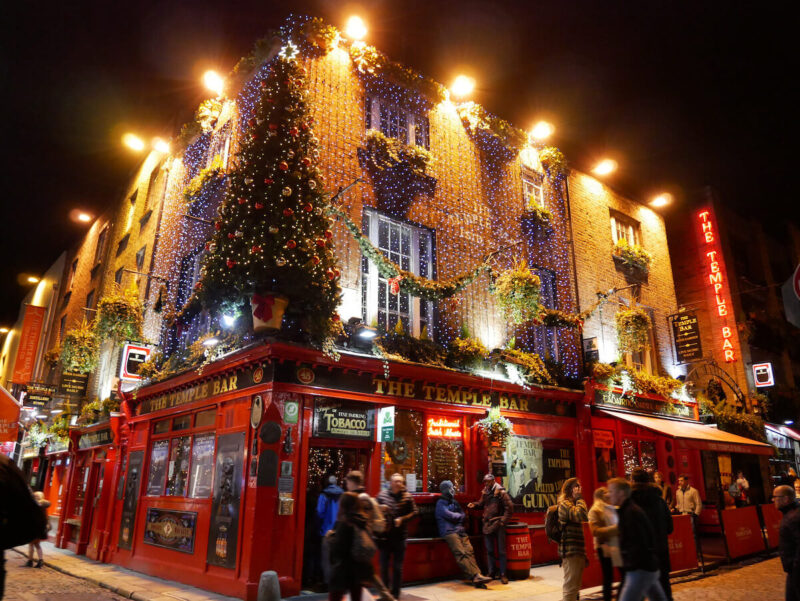 クリスマスのテンプルバー