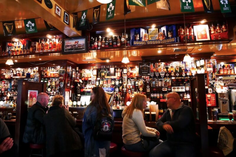アイルランドのパブ